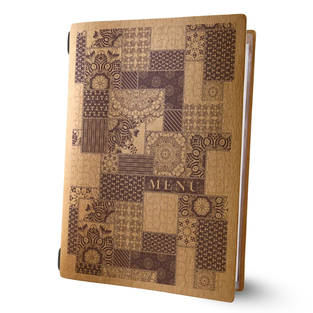 Menukaart voor restaurant, brasserie of bistro met print | 17 designs