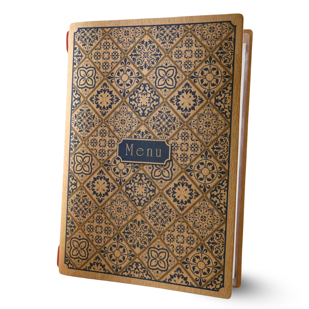 Menukaart voor restaurant, brasserie of bistro met print | 17 designs