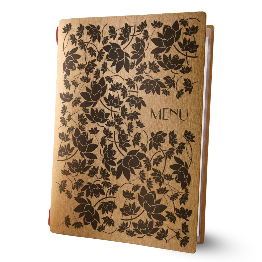 Menukaart voor restaurant, brasserie of bistro met print | 17 designs