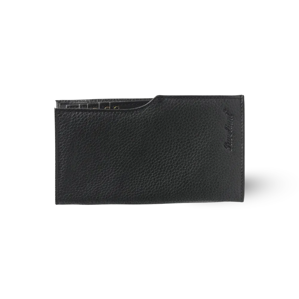 Black Horeca leather wallet | Note holder | Classic Line | 10.5x18x1 cm