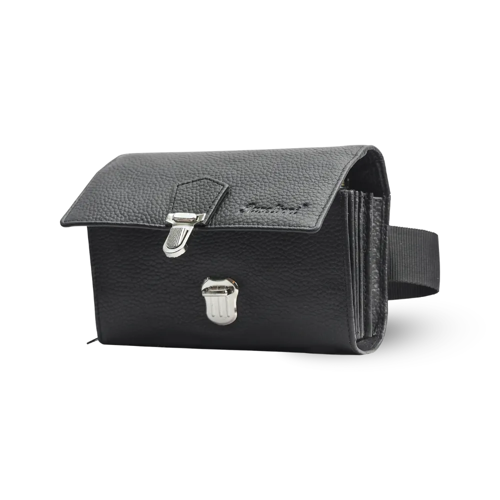 Calf Leather Hospitality Wallet | Click Closure | 17x13x3.5 cm