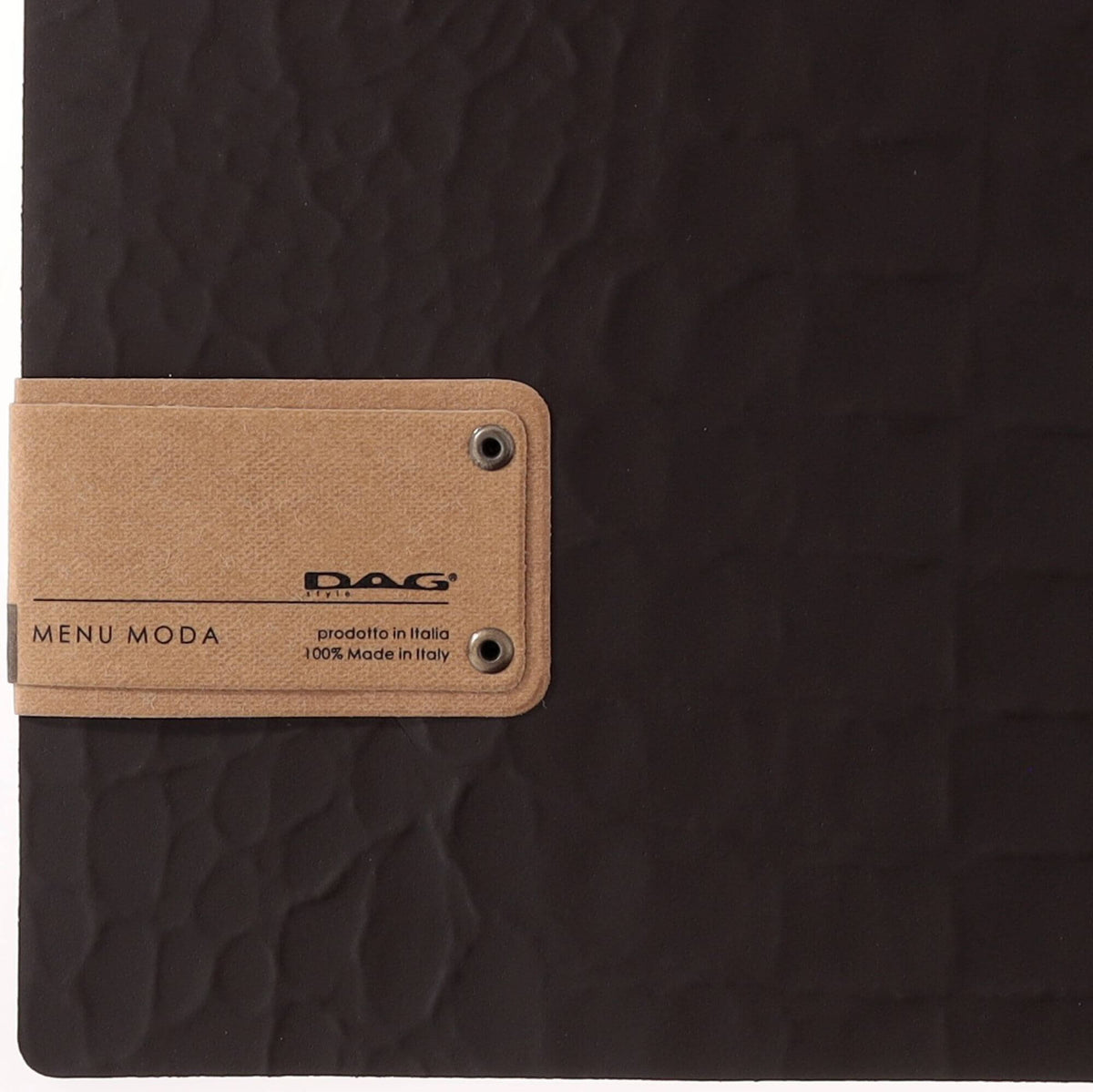 Livre de menus de restauration en cuir recyclé avec enveloppes | 5 couleurs