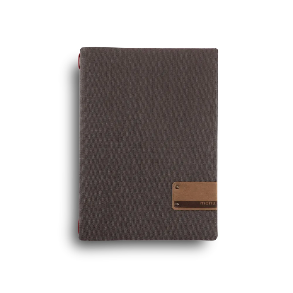 Hospitality Menu in PVC with envelopes | 10 colors