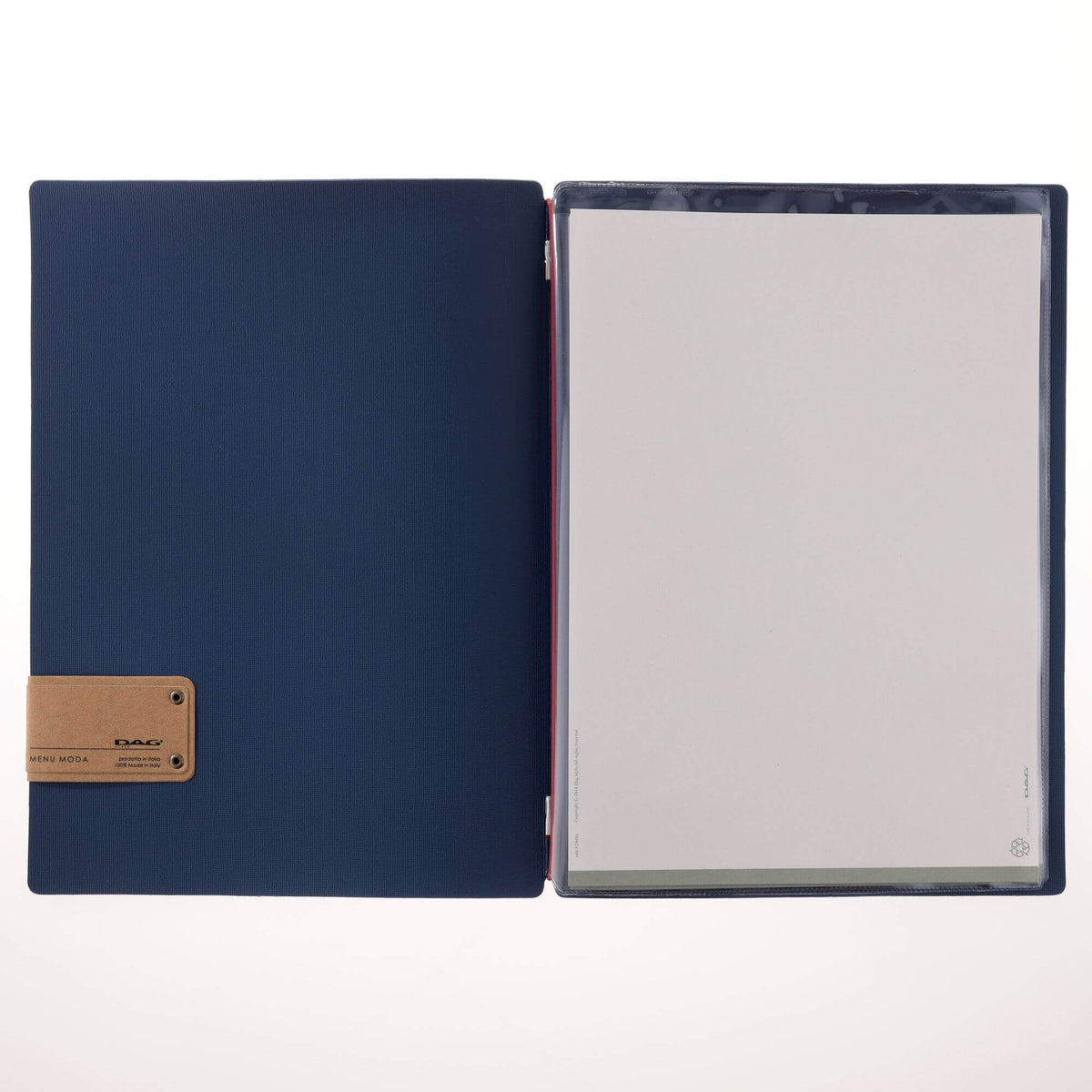Carte de menu Traiteur en PVC avec enveloppes | 10 couleurs