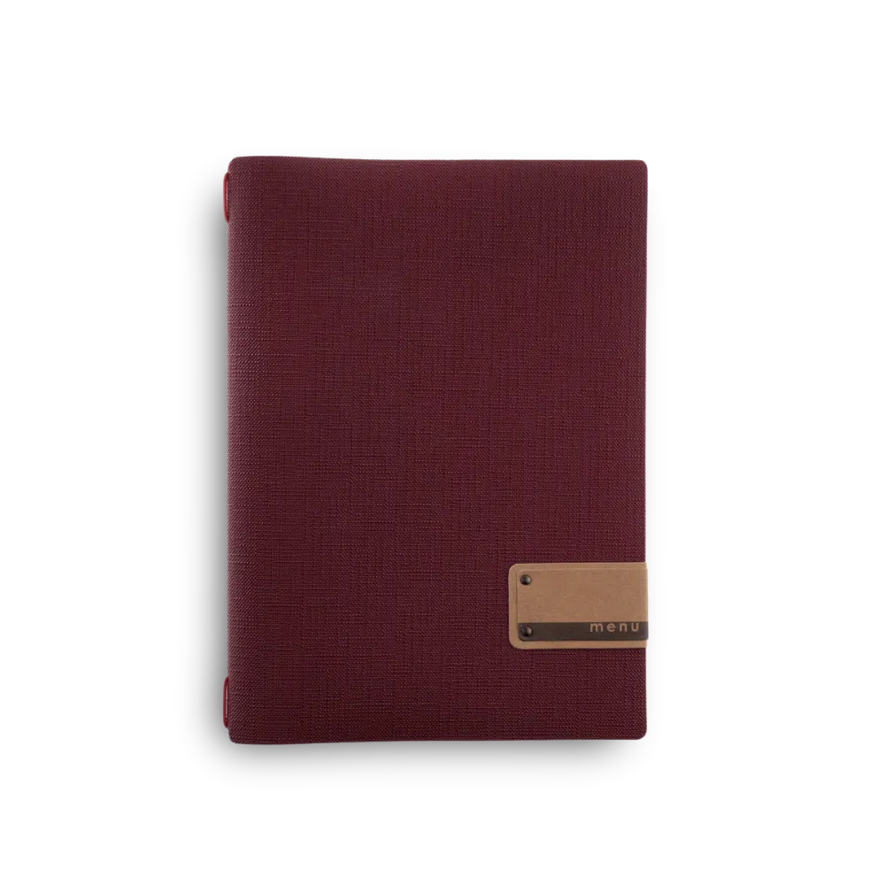 Hospitality Menu in PVC with envelopes | 10 colors