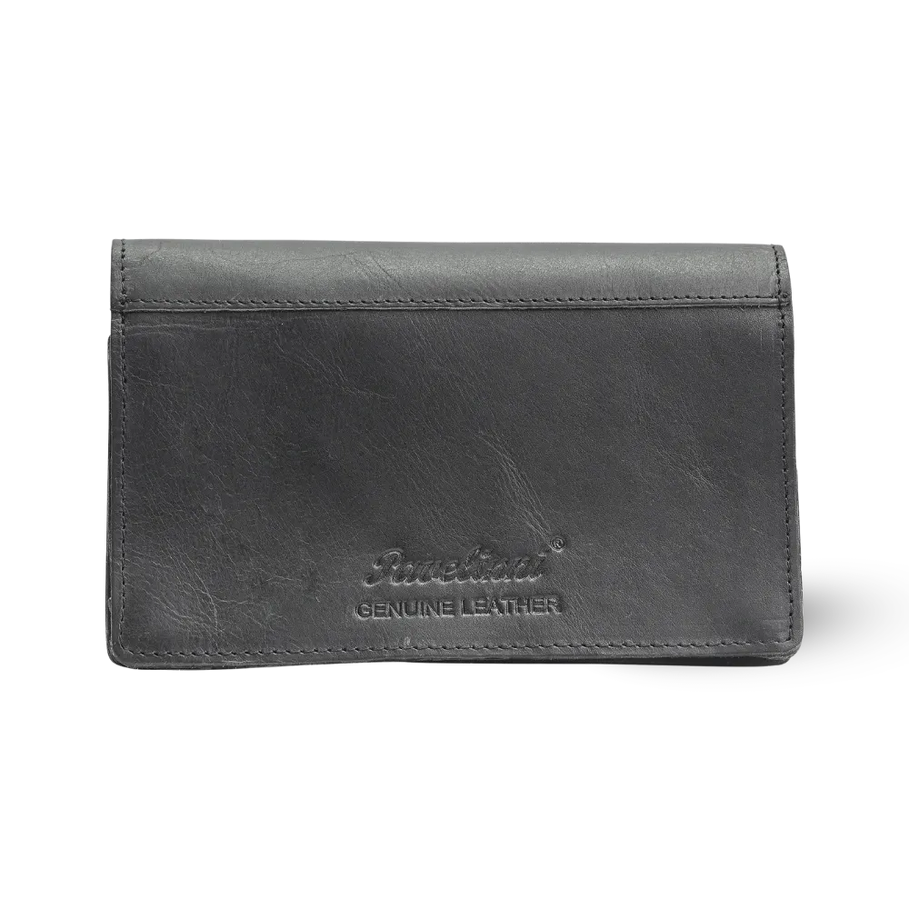 Kelner portemonnee met Driepuntsluiting | Leder | Gladiator Line | 18x10x3 cm