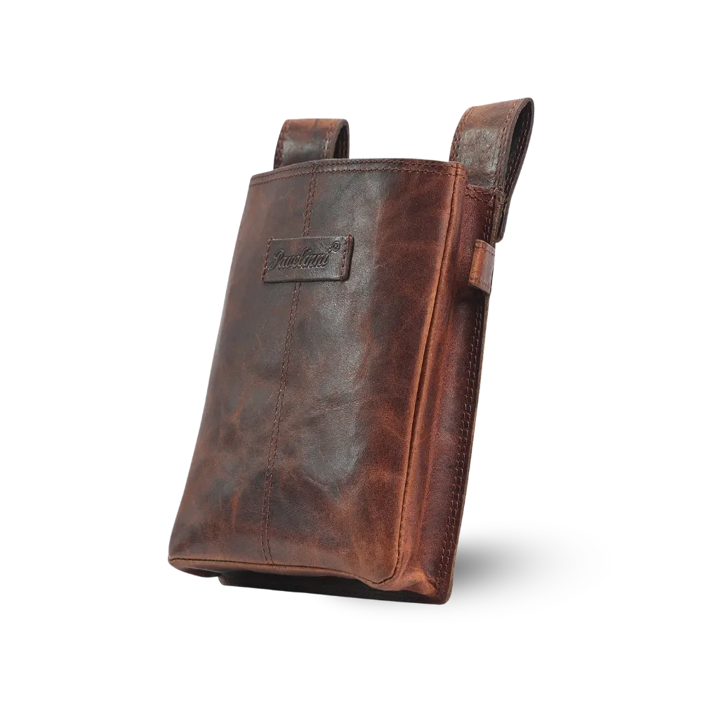 iPad mini Holder for Waiters | Leather | Gladiator Line | 14.5x17x4 cm