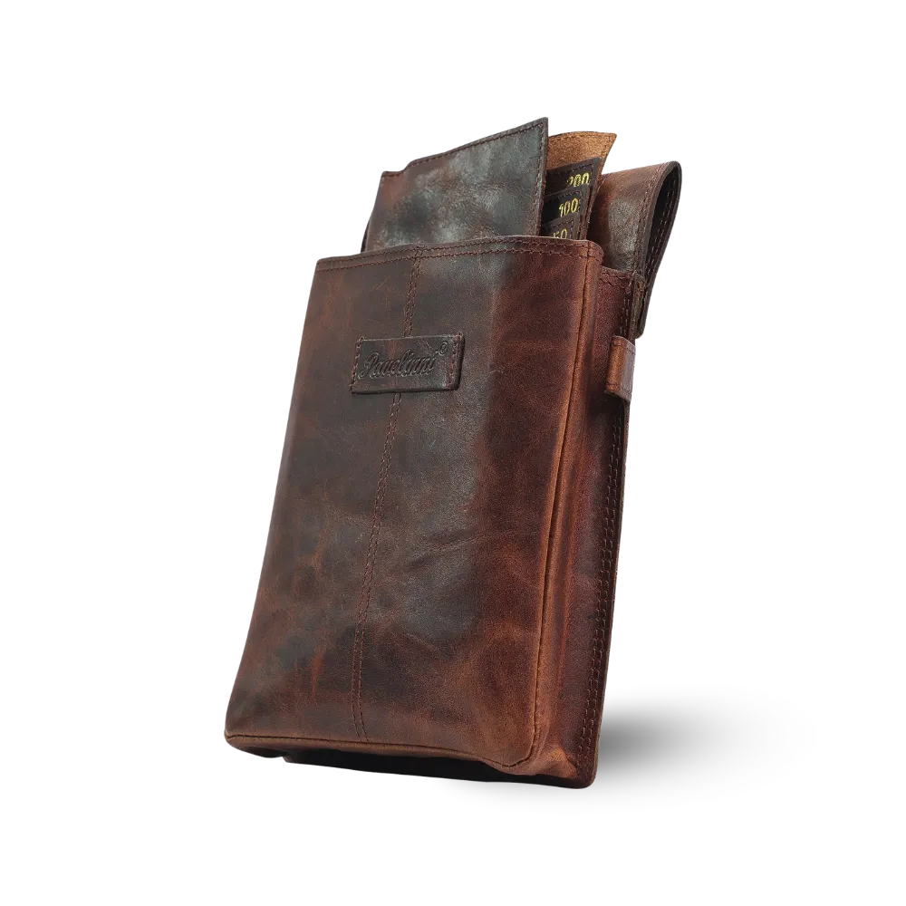 iPad mini Holder for Waiters | Leather | Gladiator Line | 14.5x17x4 cm