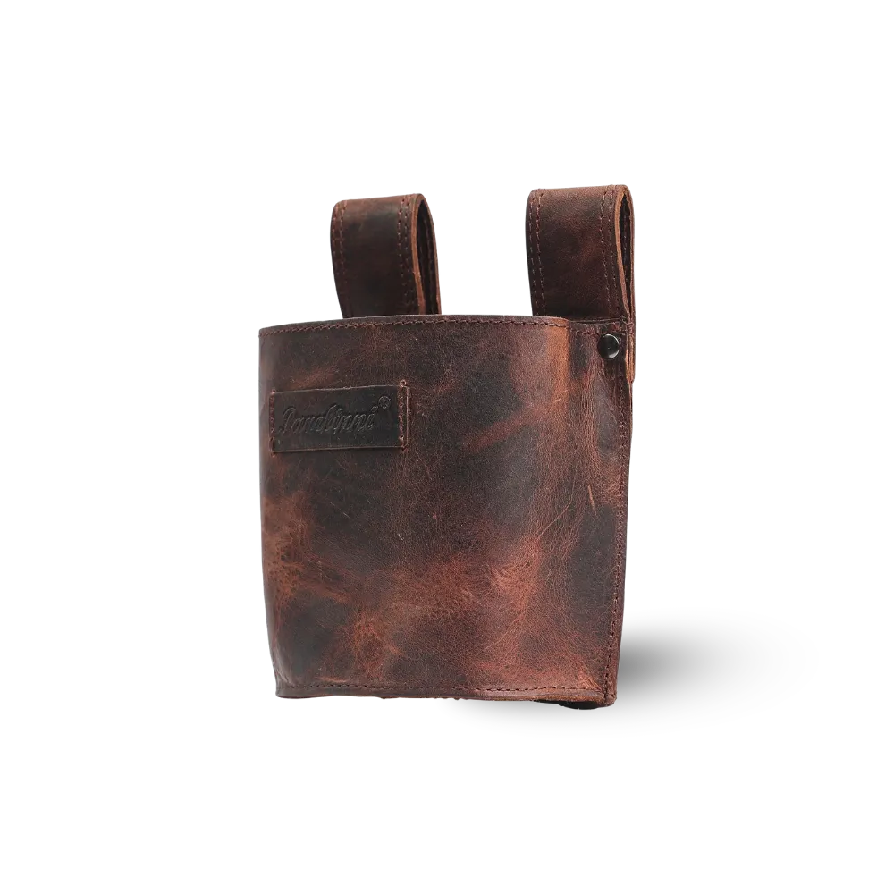 Porte-chiffon de nettoyage pour serveur | Cuir de buffle | Ligne Gladiateur