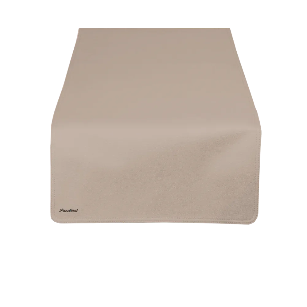 Table runner single-sided VINTAGE/CLASSIC - eco-leather - hospitality