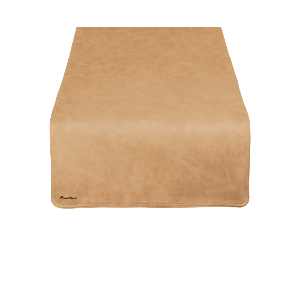 Table runner single-sided VINTAGE/CLASSIC - eco-leather - hospitality