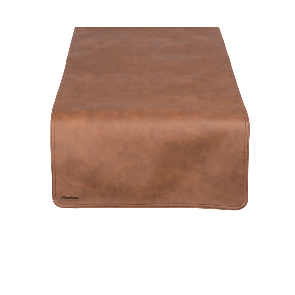 Table runner single-sided VINTAGE/CLASSIC - eco-leather - hospitality