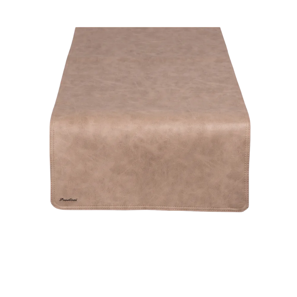 Table runner single-sided VINTAGE/CLASSIC - eco-leather - hospitality